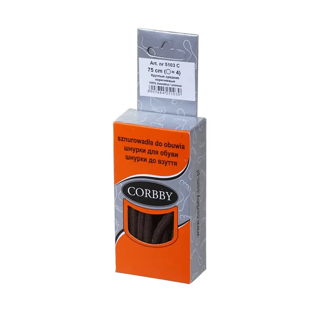 Шнурки для обуви CORBBY [66-279-20]