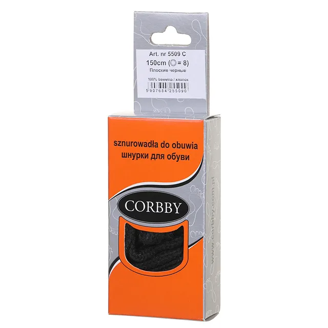 Шнурки для обуви CORBBY [66-065-20]