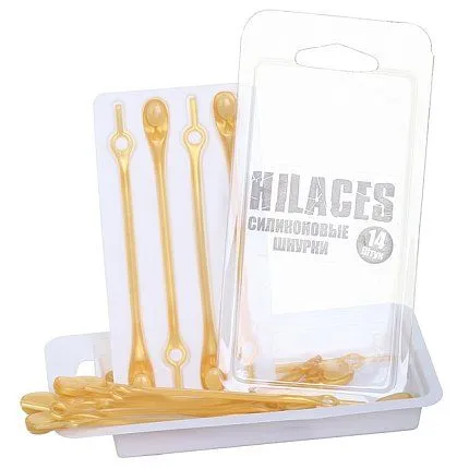 Шнурки силикон HILACES [61-081-20]