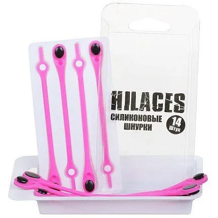 Шнурки силикон HILACES [61-044-20]